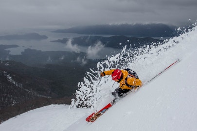 Skiing Las Gamelas: "South Lines" crew explores the famous Argentine couloirs