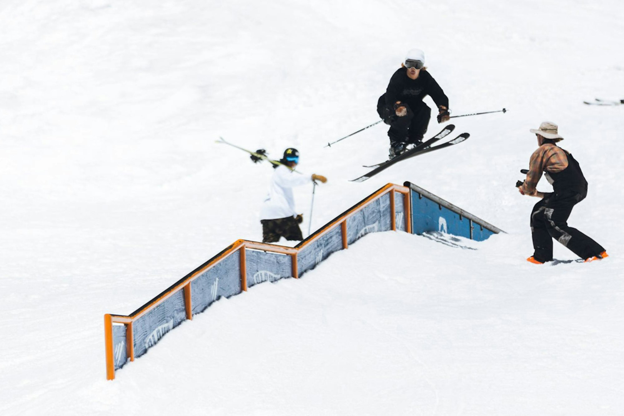 Khai Krepela's Summer Classic: Skiers come together for epic rail jam throwdown