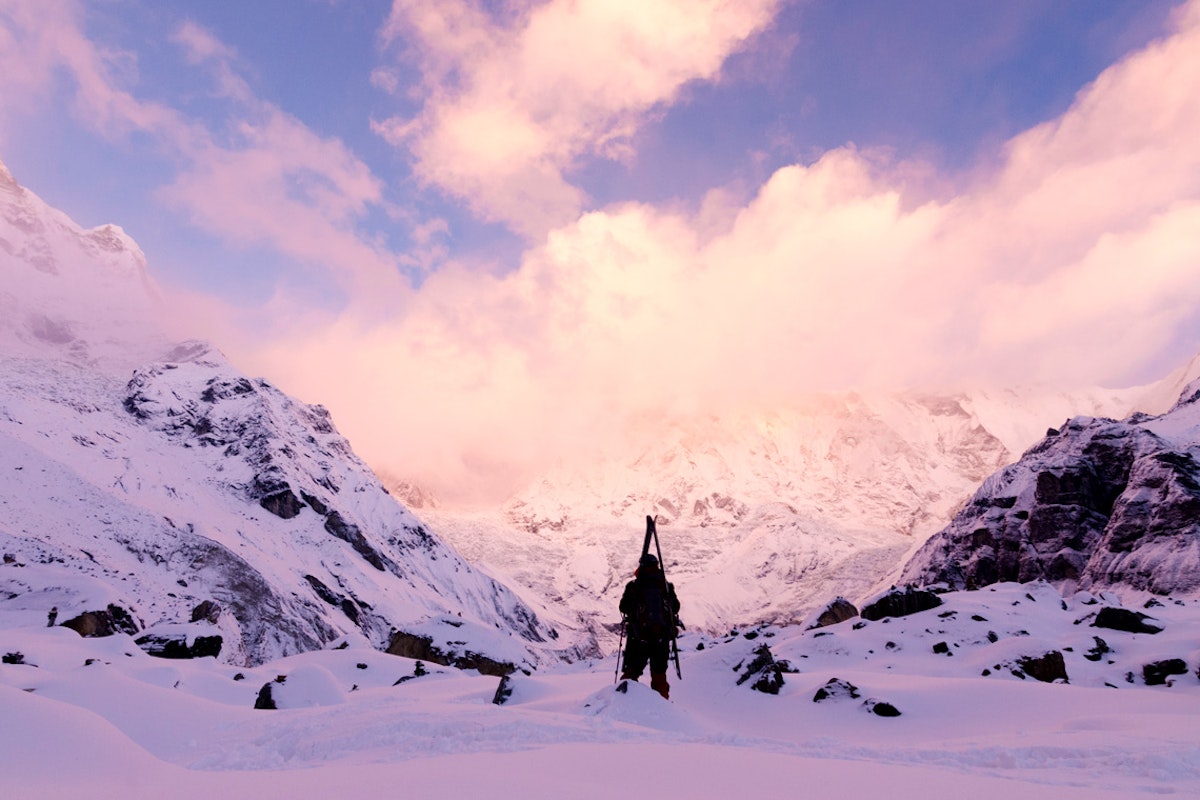 The sport of skiing is growing in the massive Himalaya; this writer went there to investigate