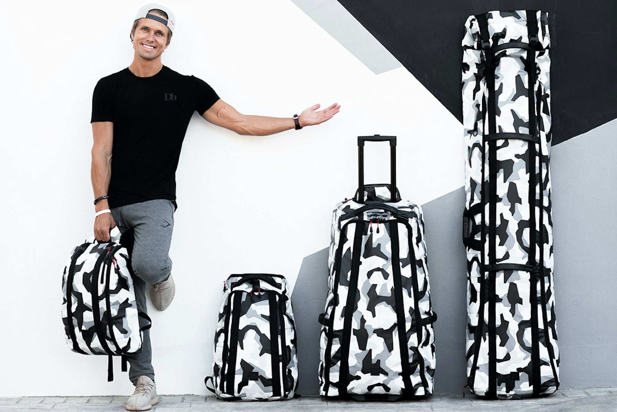 Giveaway: Four eye-popping Jon Olsson-inspired, limited edition camo Douchebags