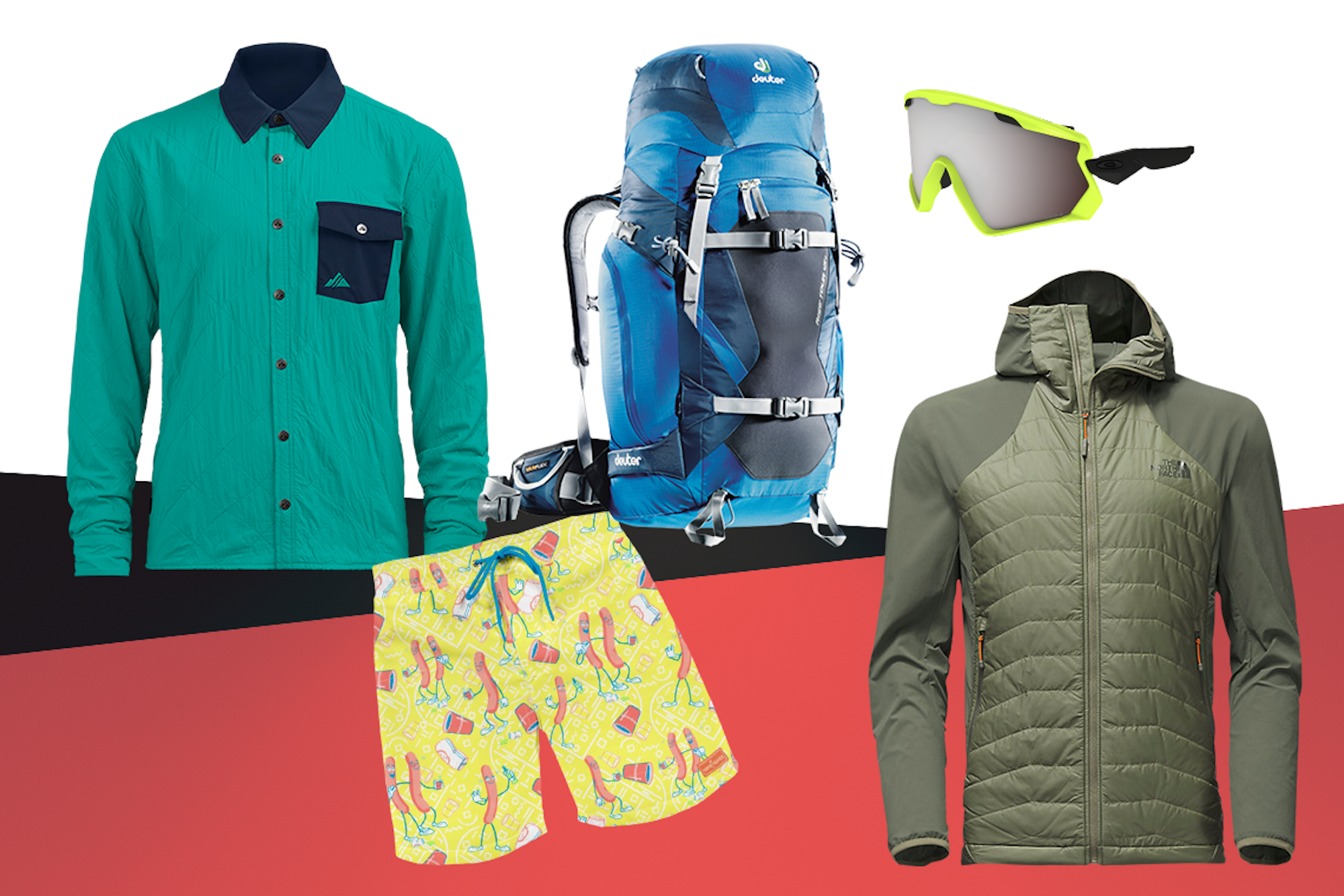 Gear We're Testing: Shirt jackets, board shorts, packs and puffies