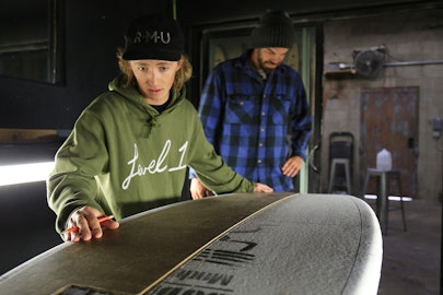 RMU's new ski is based on the construction of a surfboard; learn how they developed it