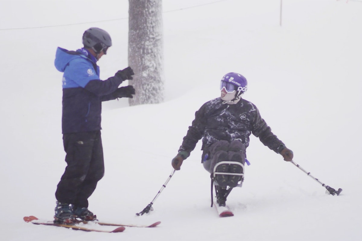 22 injured U.S. military veterans experience skiing at Squaw Alpine