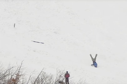 This high-speed carnage from Tuckerman Ravine (commentary included) is so brutal