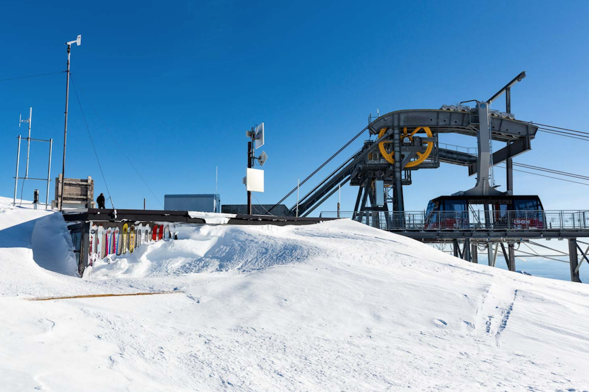 Gallery: Corbet's Cabin at Jackson Hole is buried… in May