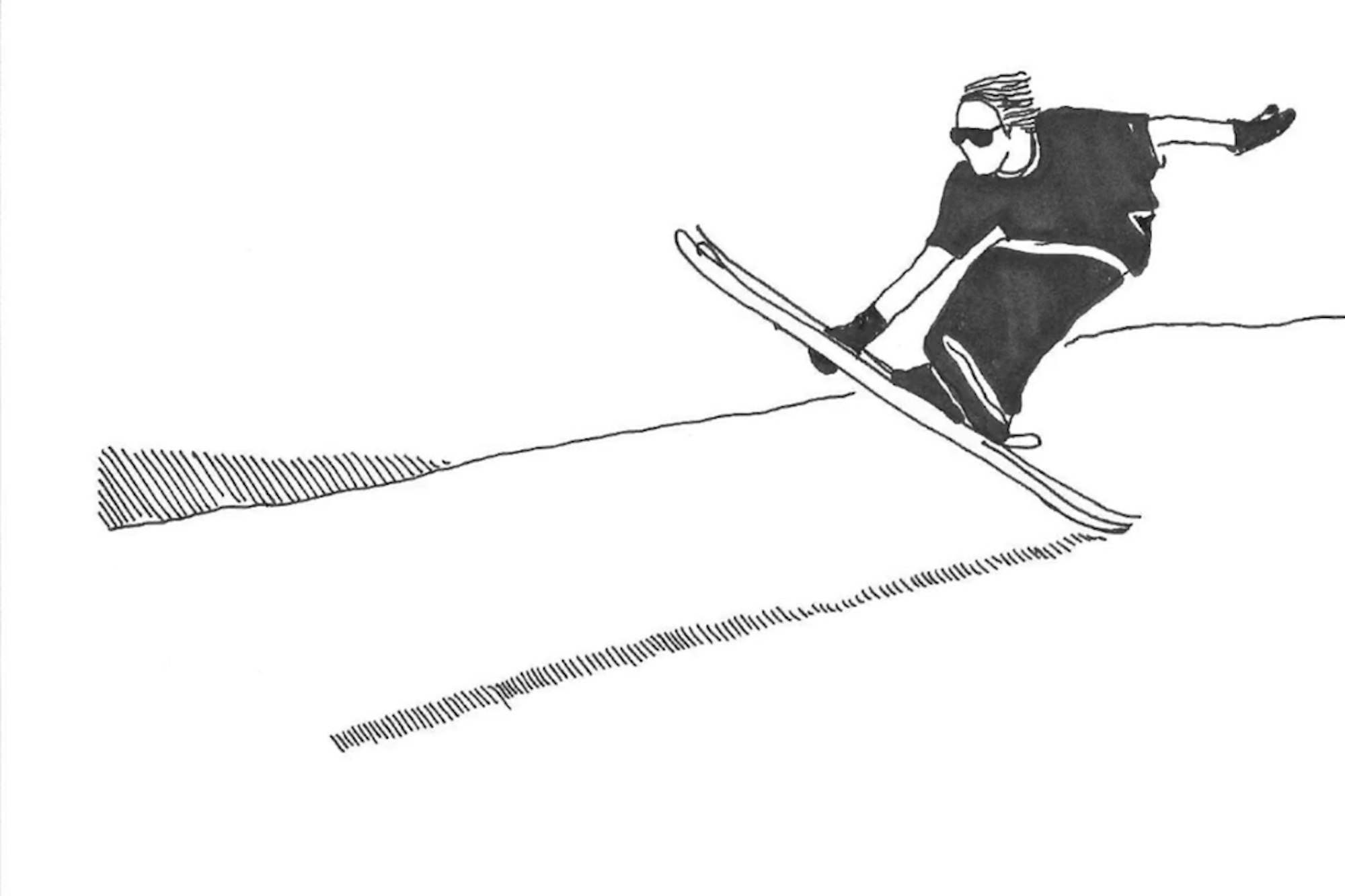 This illustrated ski video—made of 900+ drawings—is going to blow your mind