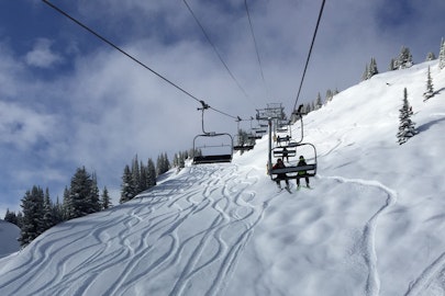 Gallery: It's absolutely dumping in Banff, Alberta… In April
