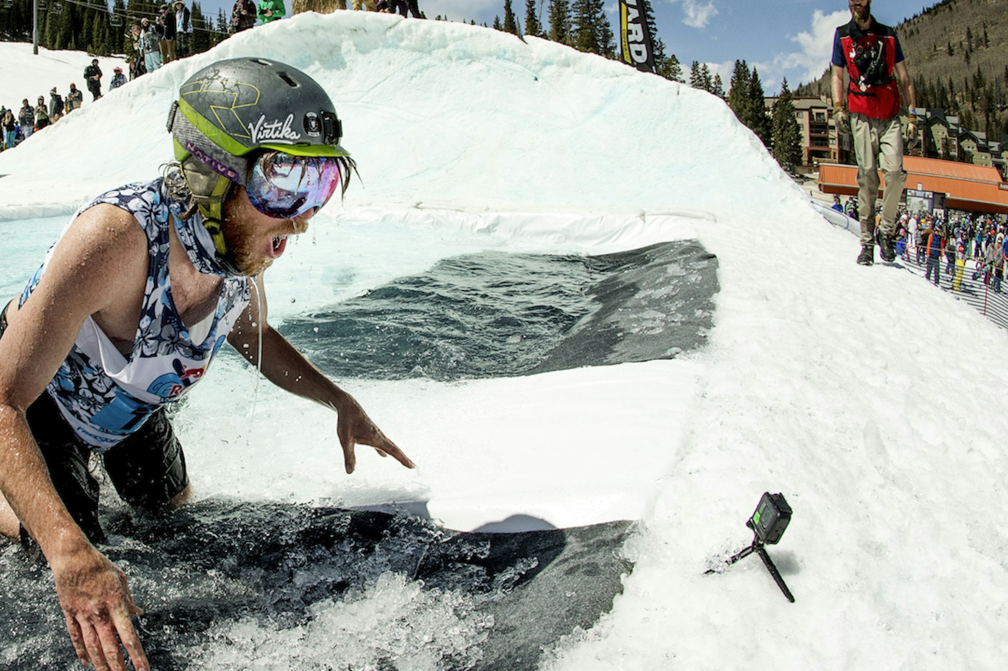 Pond skim carnage at its finest from Red Bull Slopesoakers
