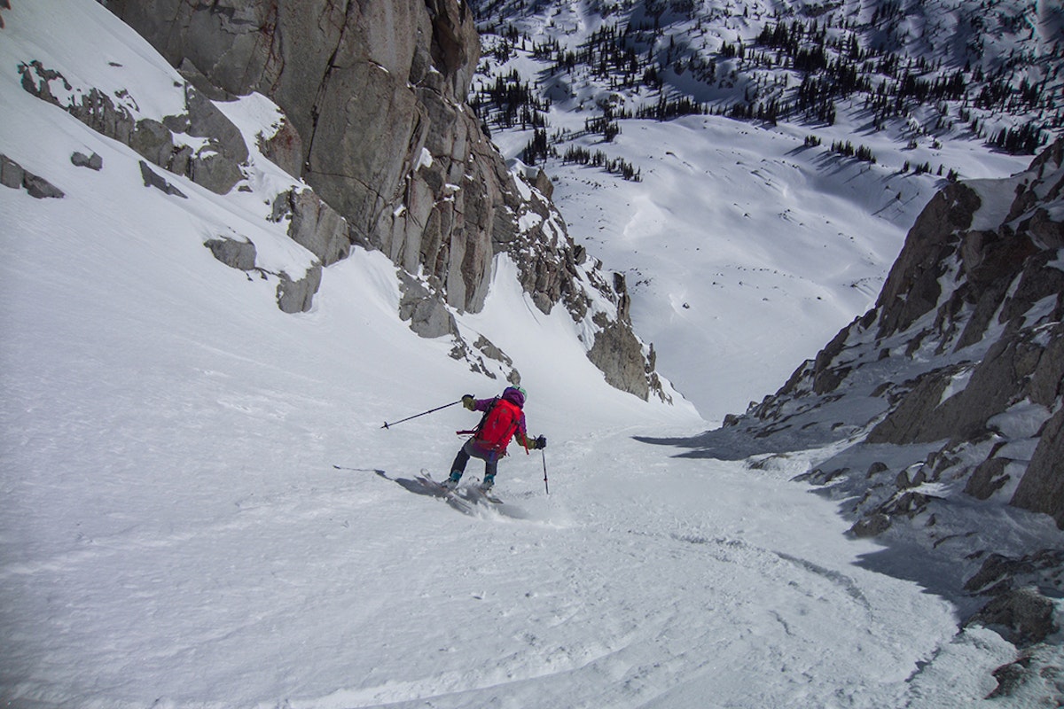 Caroline Gleich becomes first female to ski all 90 lines in Utah's "The Chuting Gallery"