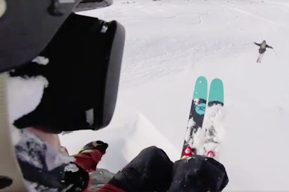 Deep pow and massive cliffs galore in this Austrian POV edit