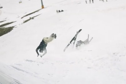 A bunch of gnarly ski crash videos to make your Monday a fun day