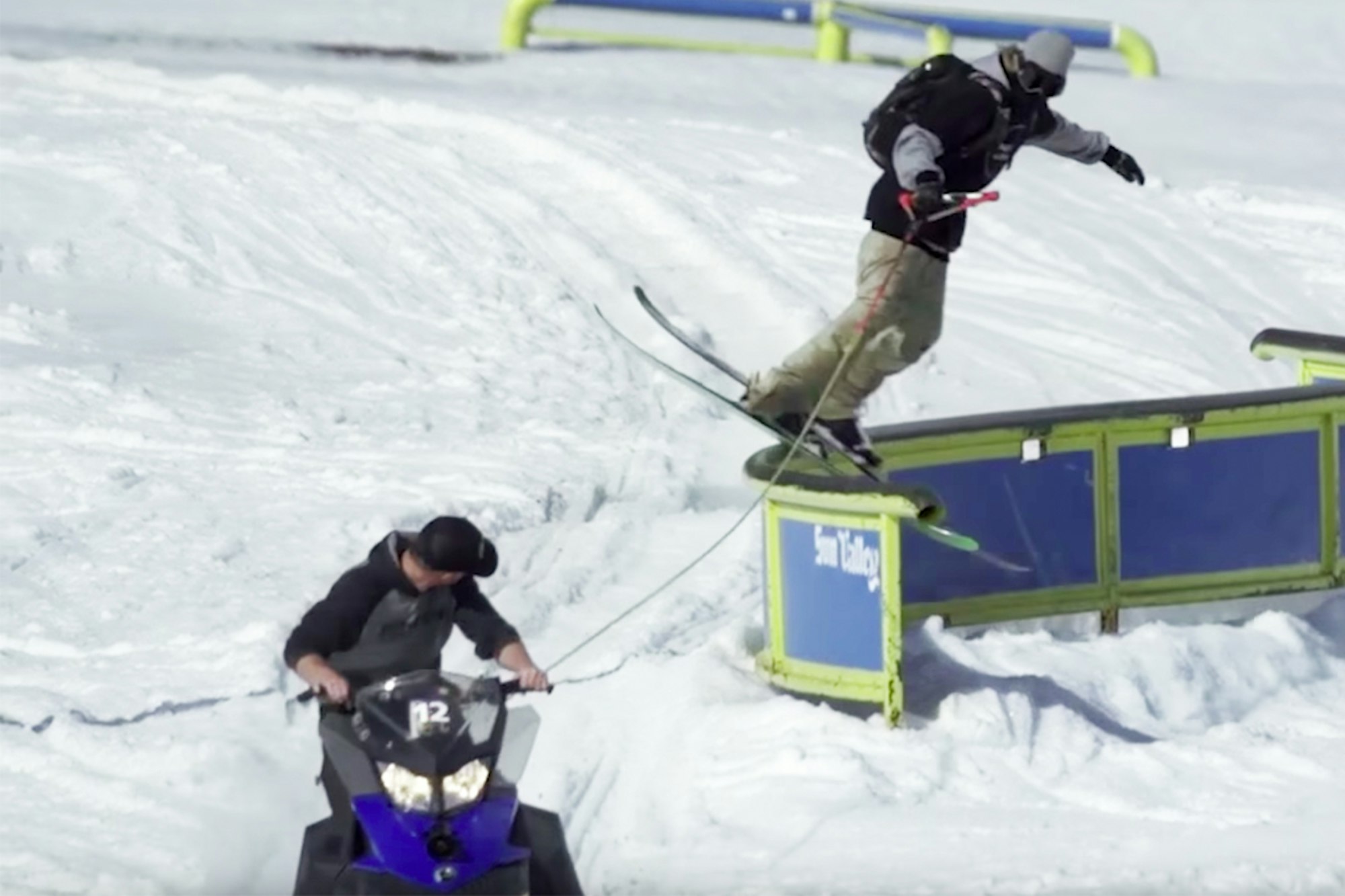 Watch Tom Wallisch and friends tear up a private Sun Valley park, then start planning your spring trip there ASAP