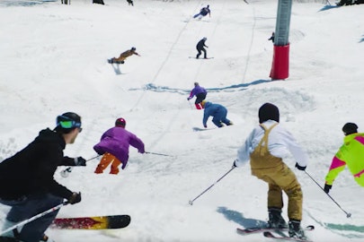 The "Worker's Wiggle" run at Jackson Hole is what skiing's all about