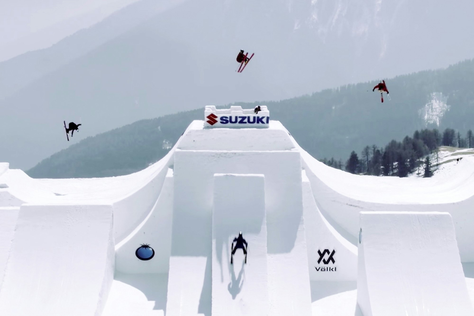 Watch video game-like highlights from the historic Nine Royals event in South Tyrol, Italy