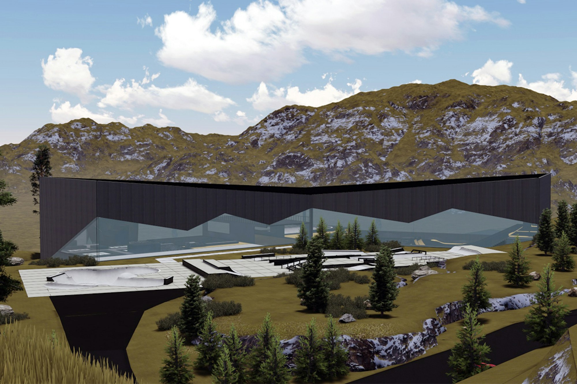Watch: Europe's largest action sports center is going to be crazy-cool