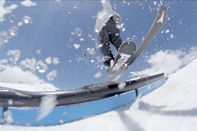 Watch: Proof that you don't need to travel to the Southern Hemisphere to ski this summer