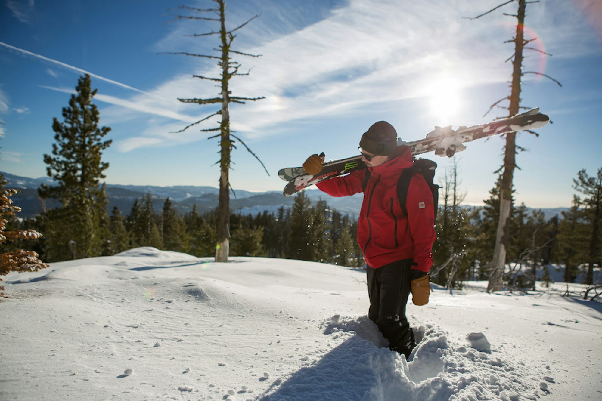 Here's what gear we're rockin' on the hill for springtime shredding