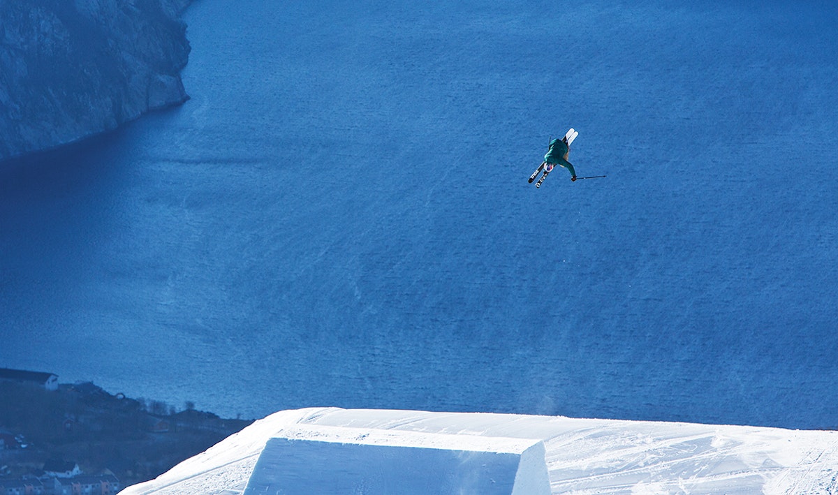 Against all odds: Constructing a ski jump above the Arctic Circle