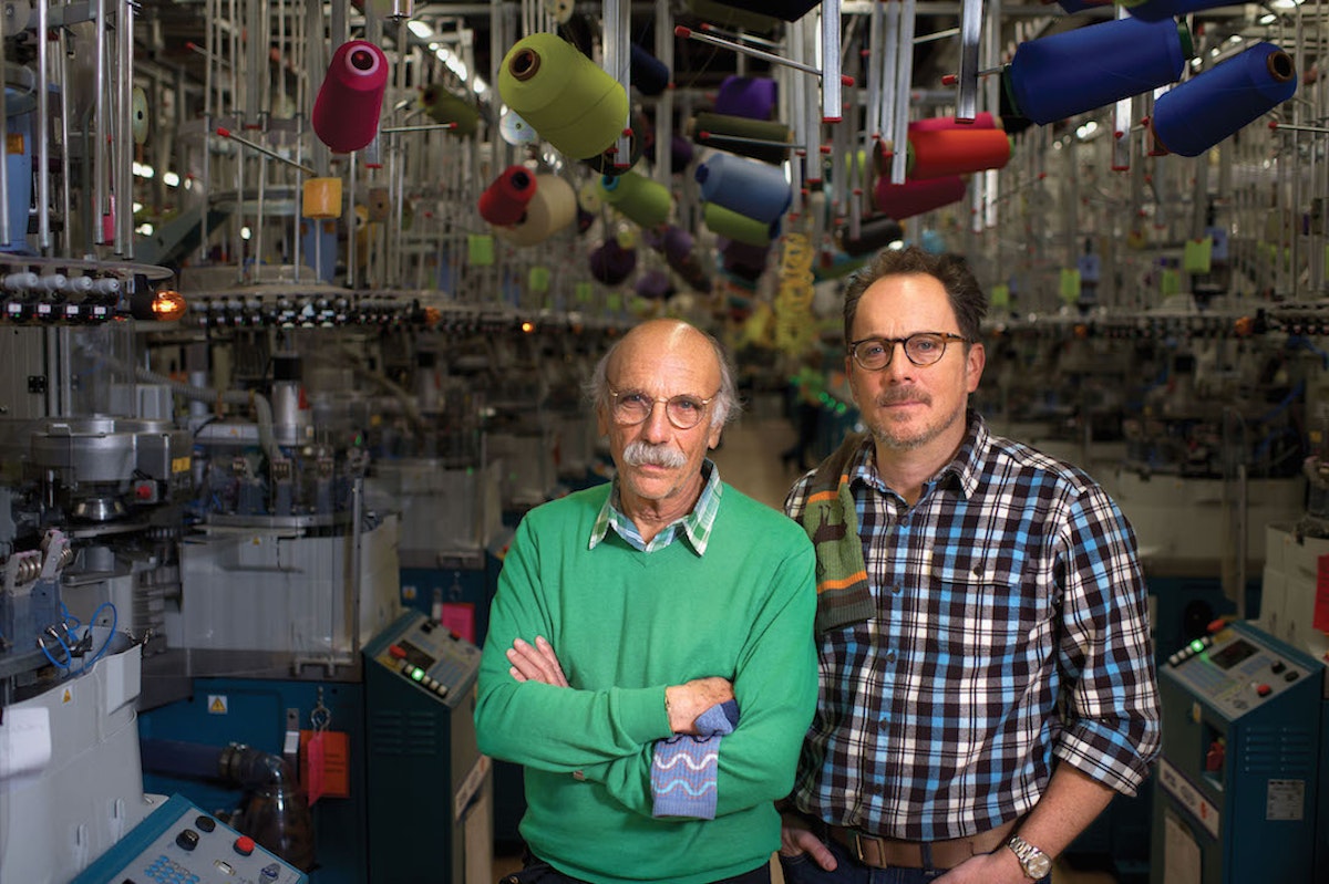 We took a tour through Darn Tough Vermont's sock mill and it was incredible