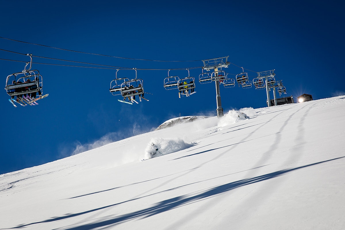 The grand scale of Telluride, Colorado can shrink even the biggest skiing egos