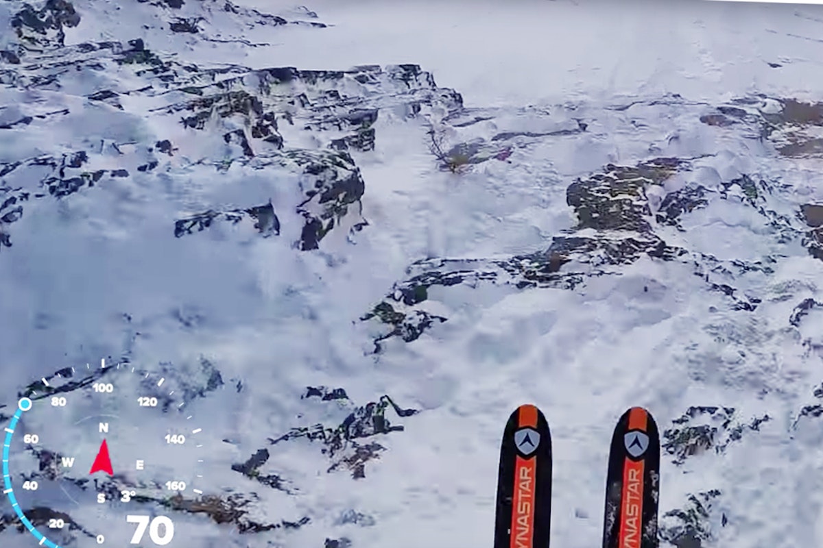 Full-send mode has been initiated on the Freeride World Tour