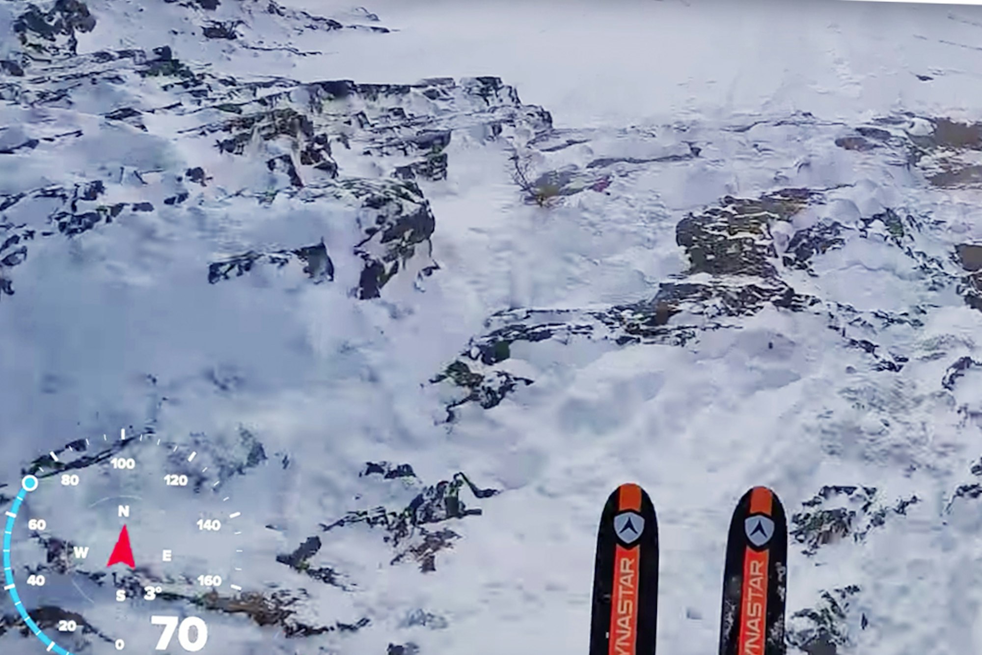 Full-send mode has been initiated on the Freeride World Tour
