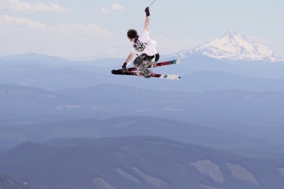 Watch a bunch of hooligans shred the absolute crap out of Mt. Hood