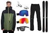 Last chance: Win skis, bindings, a jacket, pants, goggles and sunglasses—the preferred kit of Parker White