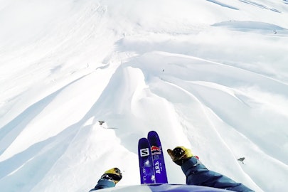 This is what it's like to go 1,000,000 MPH down an Alaskan face