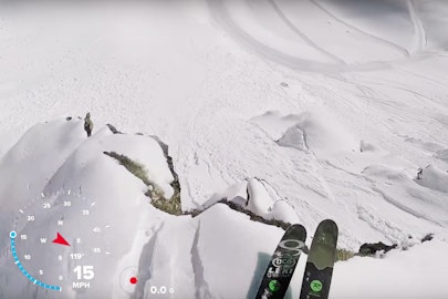 Logan Pehota's latest Freeride World Tour run is nucking futs