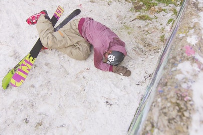 Every single crash from the making of LJ Strenio’s X Games Real Ski edit