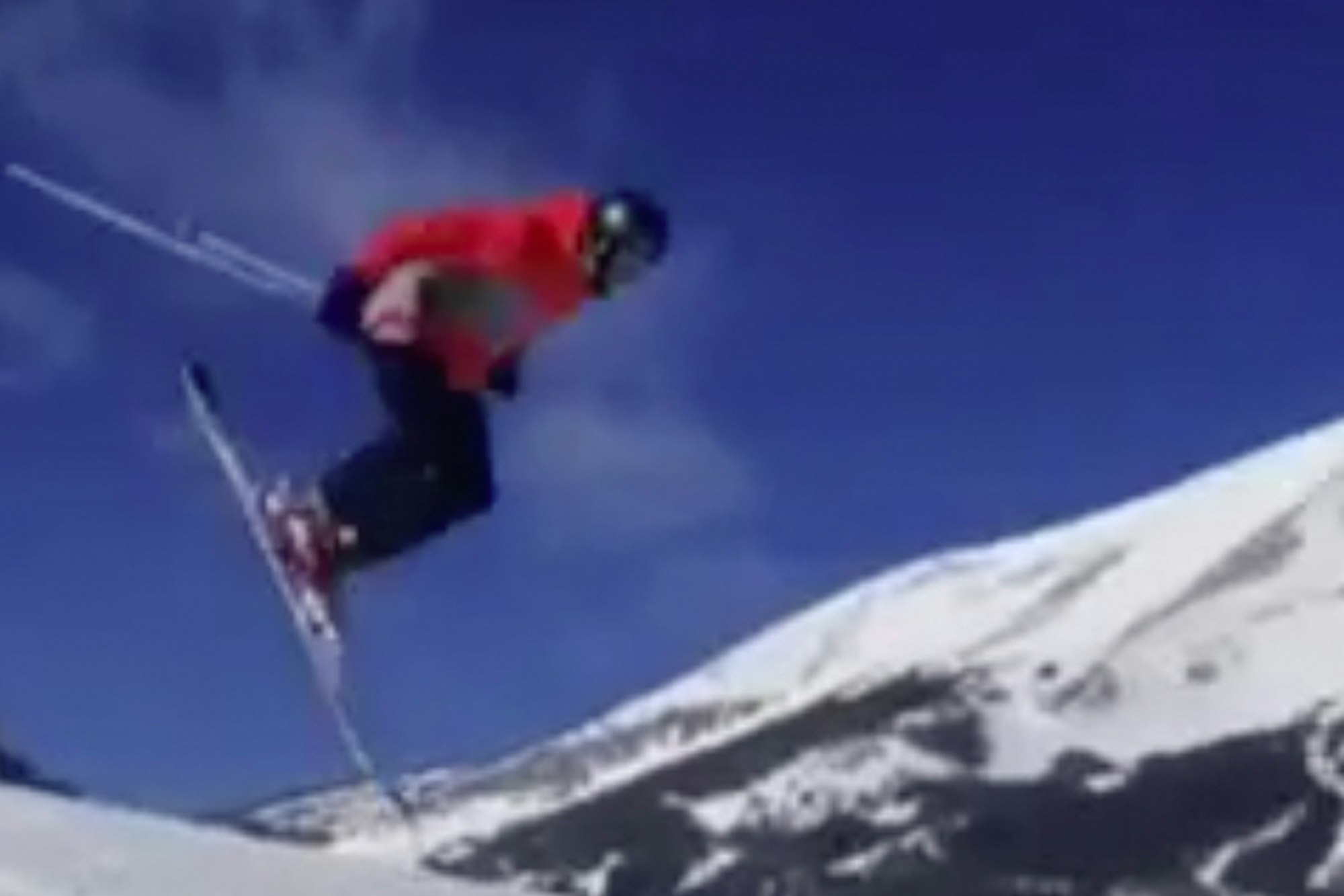 Watch: Mega-crash during Tom Brady's post-Super Bowl ski vacation