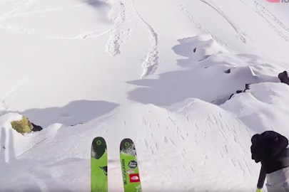 Watch Leo Slemett's winning run from the latest Freeride World Tour event