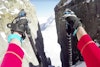 Crazy Frenchman skis mega-couloir like there's no tomorrow
