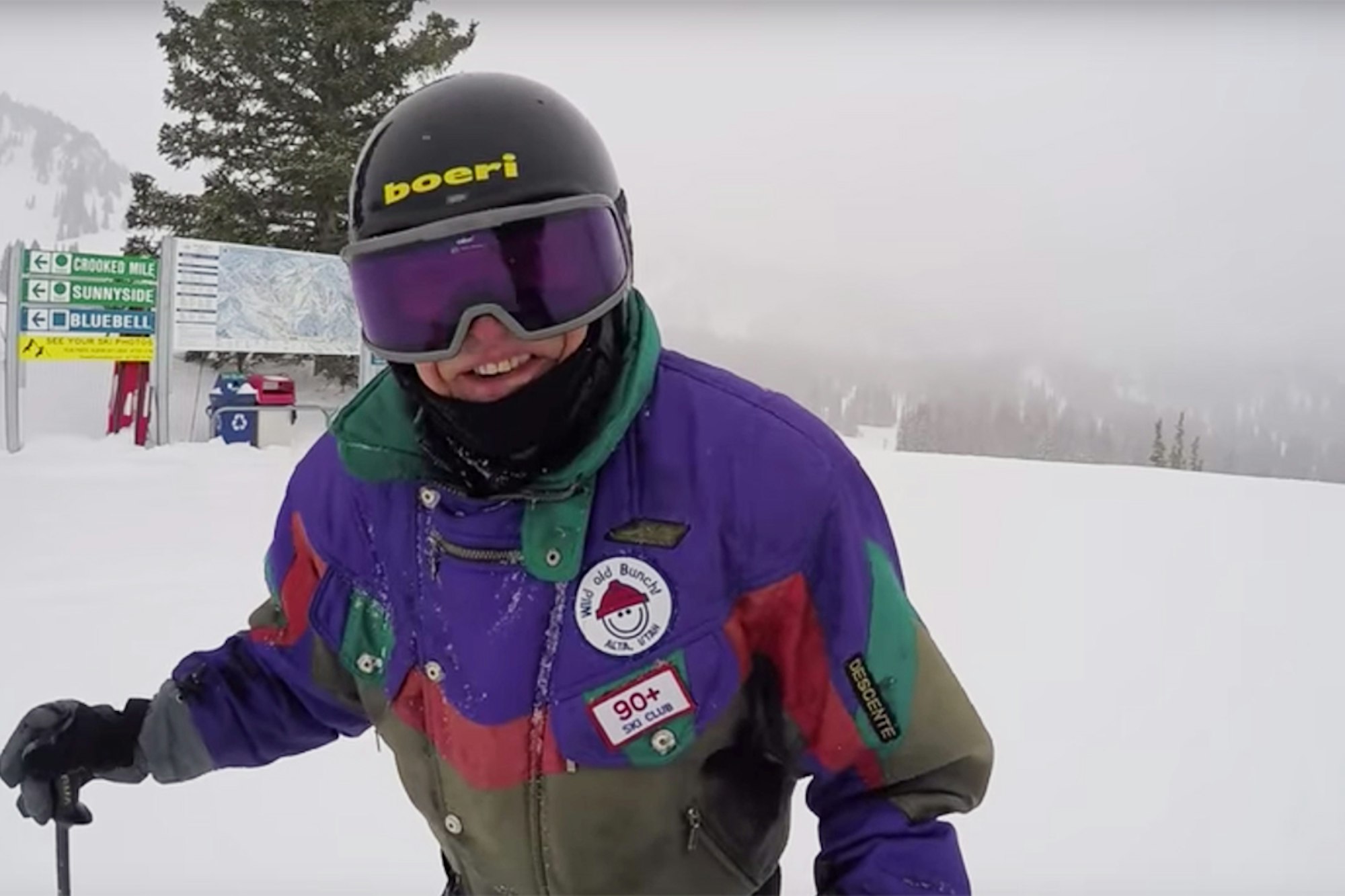 99-and-a-half-year-old George Jedenoff is skiing powder and stealing our hearts