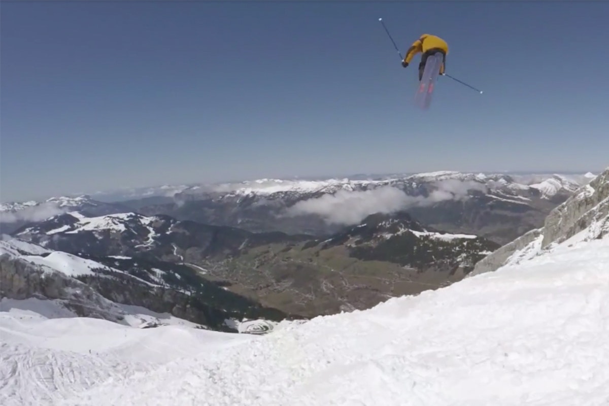 Candide Thovex just casually posted an insane new video