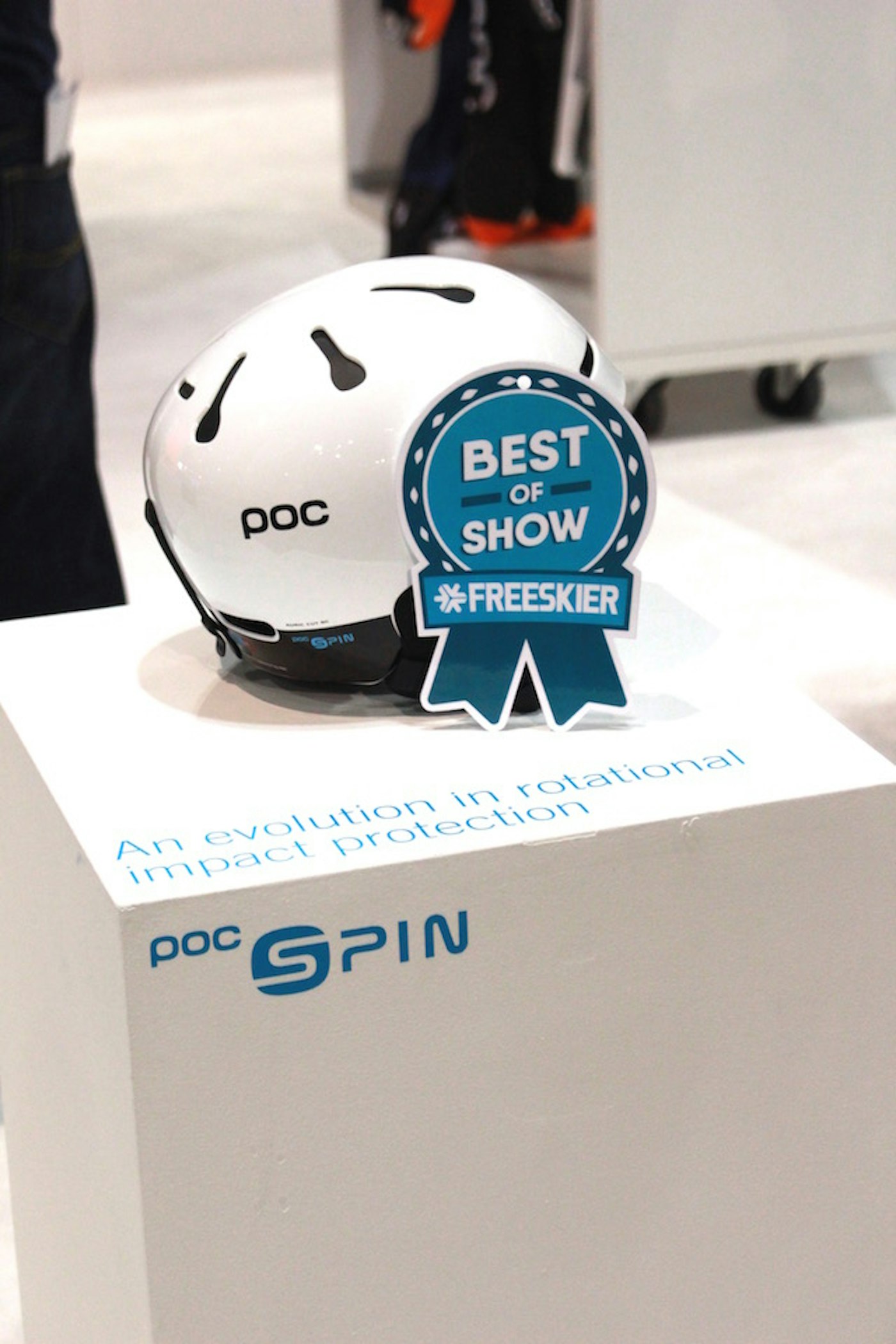 Poc Ski Helmet with best in show stamp of approval