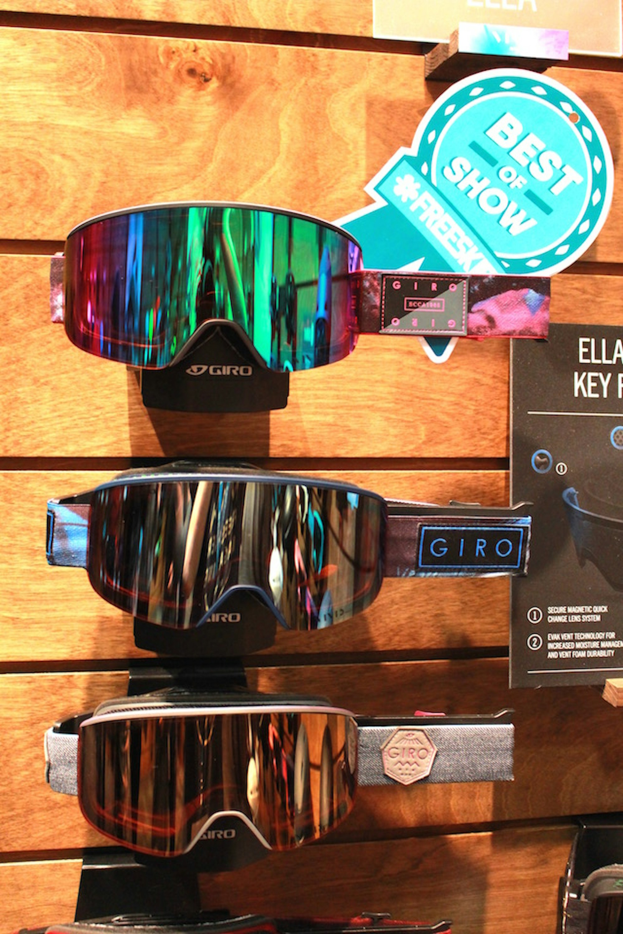 Giro Ella Ski Goggles wiith a Best in show Stamp of approval