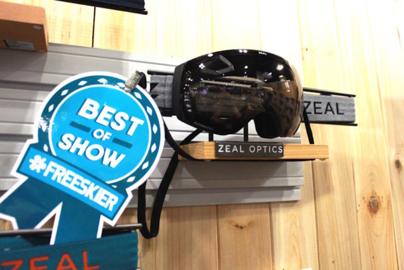 Zeal Portal Goggle with a FREESKIER Best of Show Award