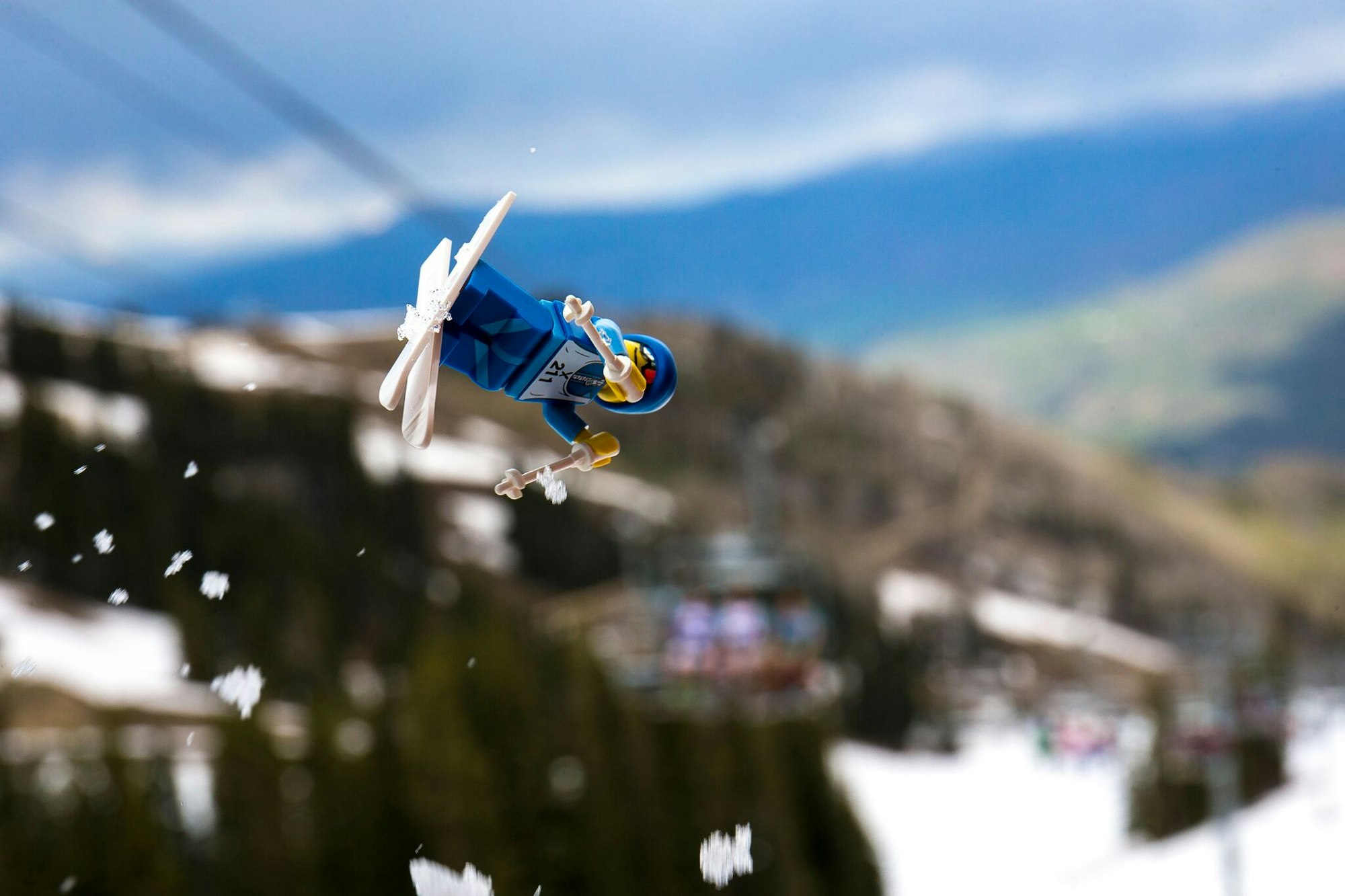 Q&A: Inside the mind of Instagram's latest ski star, Lego Skier Bro