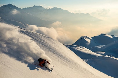 Local knowledge led this team to ski dreamy lines in the Alps