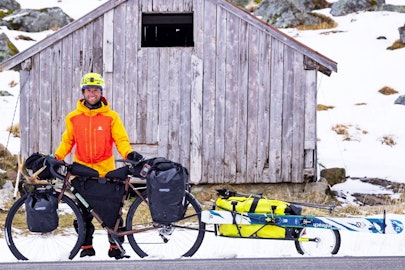 Biking and skiing across Norway must be a blast—right?