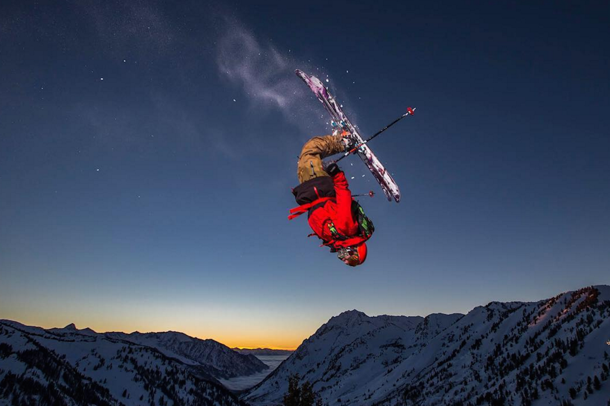 Win skis and a heliskiing trip this winter by logging your vertical feet