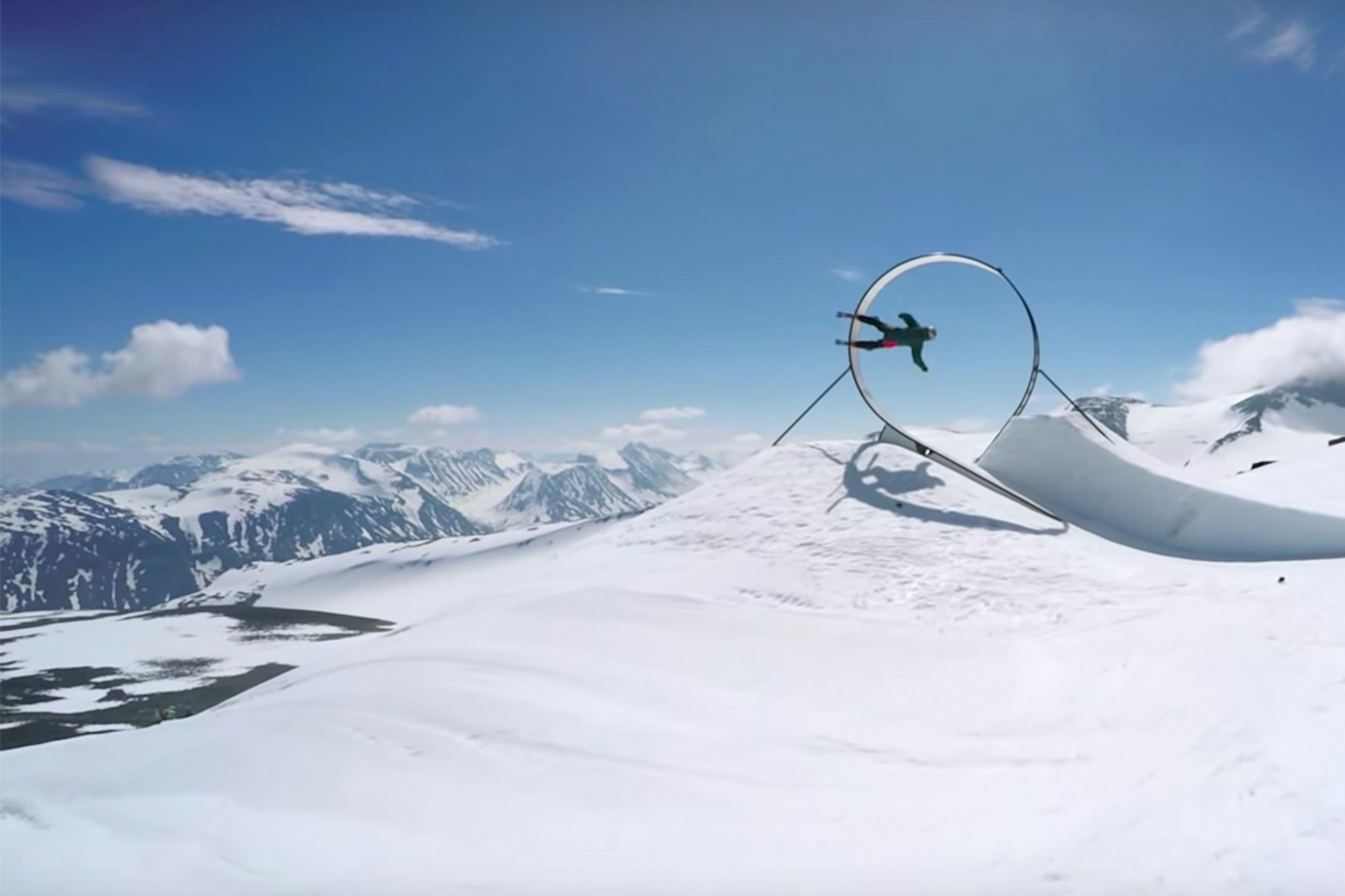 Must-Watch: Jesper Tjäder successfully completes an insane loop rail