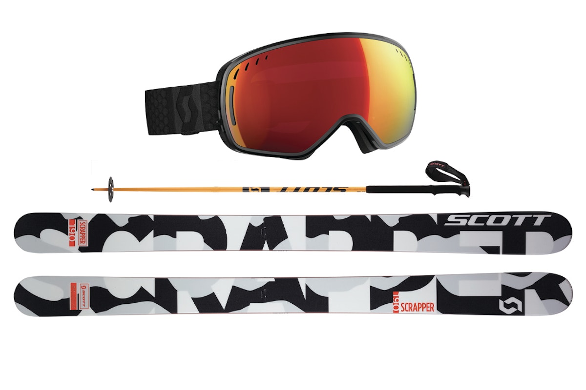 We're giving away SCOTT skis, goggles and poles to one lucky winner