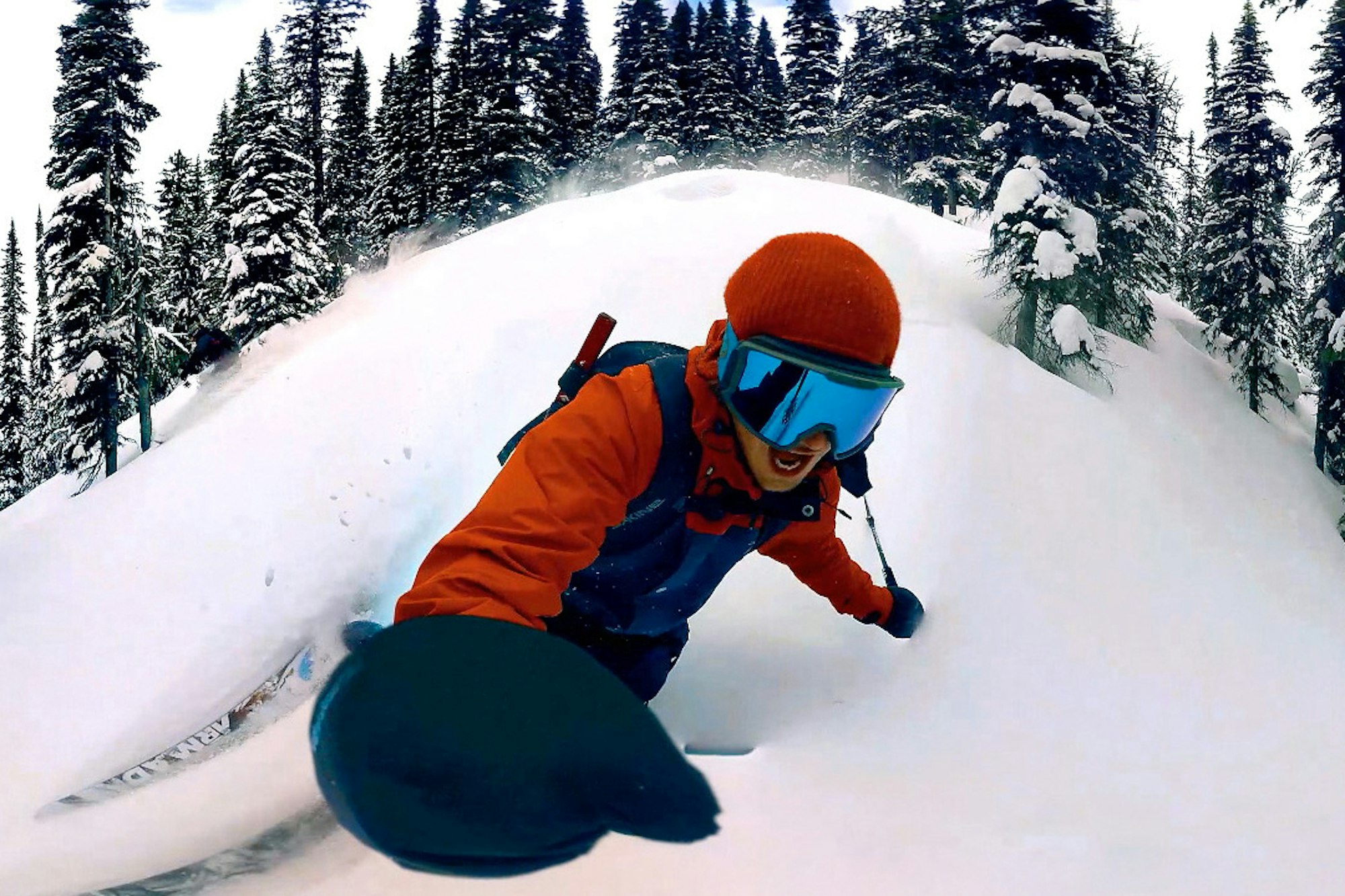 Must-Watch: 360° interactive ski video starring Sammy Carlson, Tanner Hall and Riley Leboe