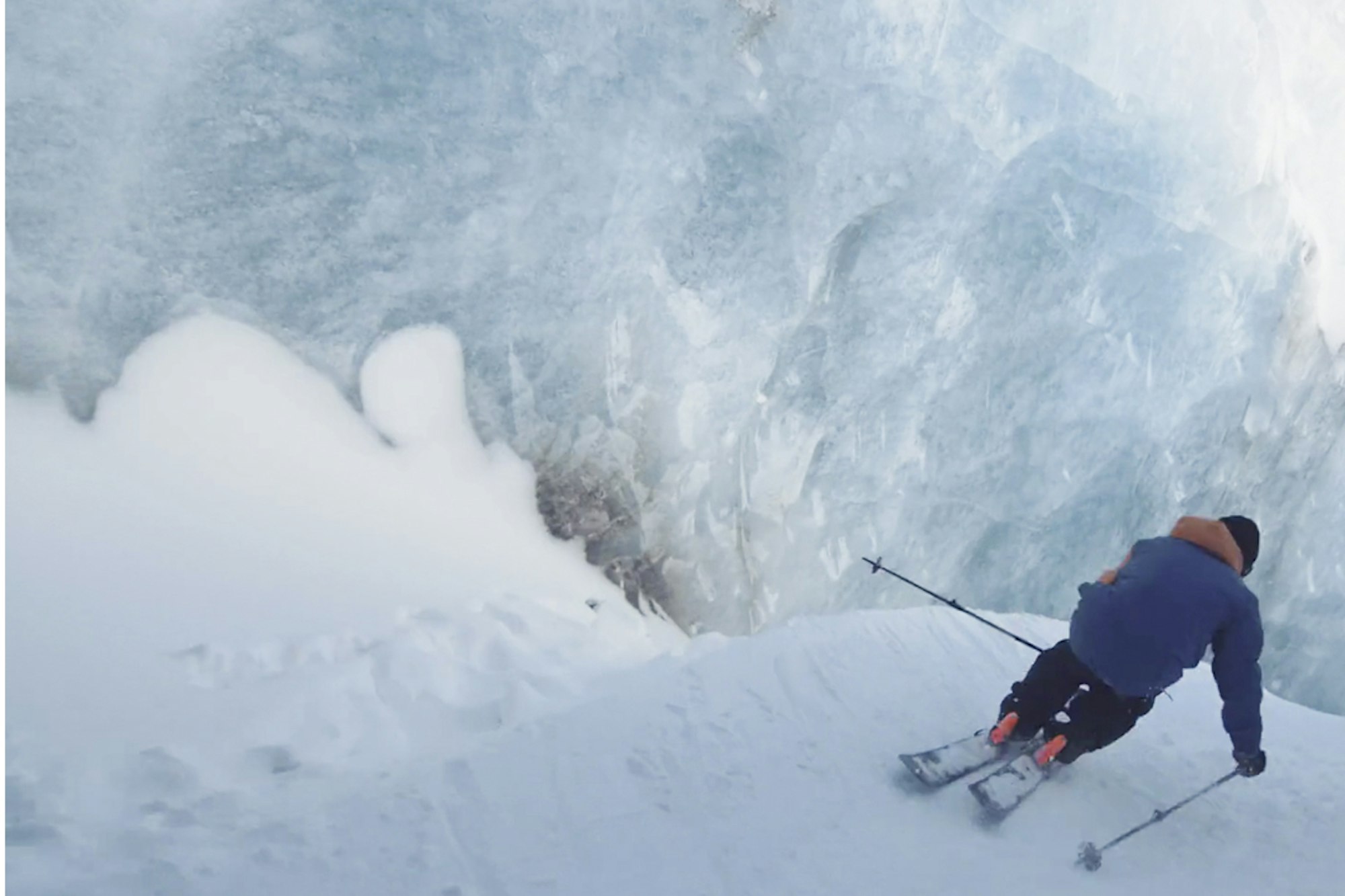 Must-Watch: Skiing through ice tunnels in France is the coolest thing ever