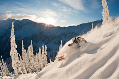 We’ve teamed up with Ski.com to give away a free ski trip to Nelson, British Columbia—Happy Holidays