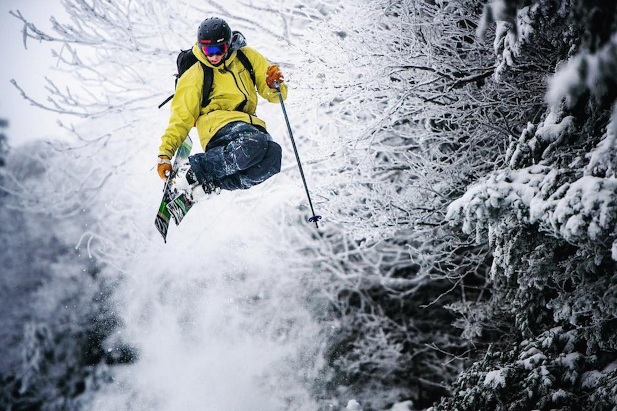 Powder skiing has returned to Vermont and the locals are hyped