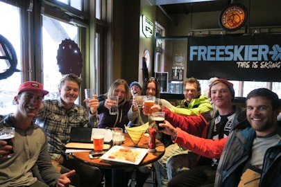 Winter stoke ruled the day during FREESKIER’s Elevated Après Tour at Copper Mountain